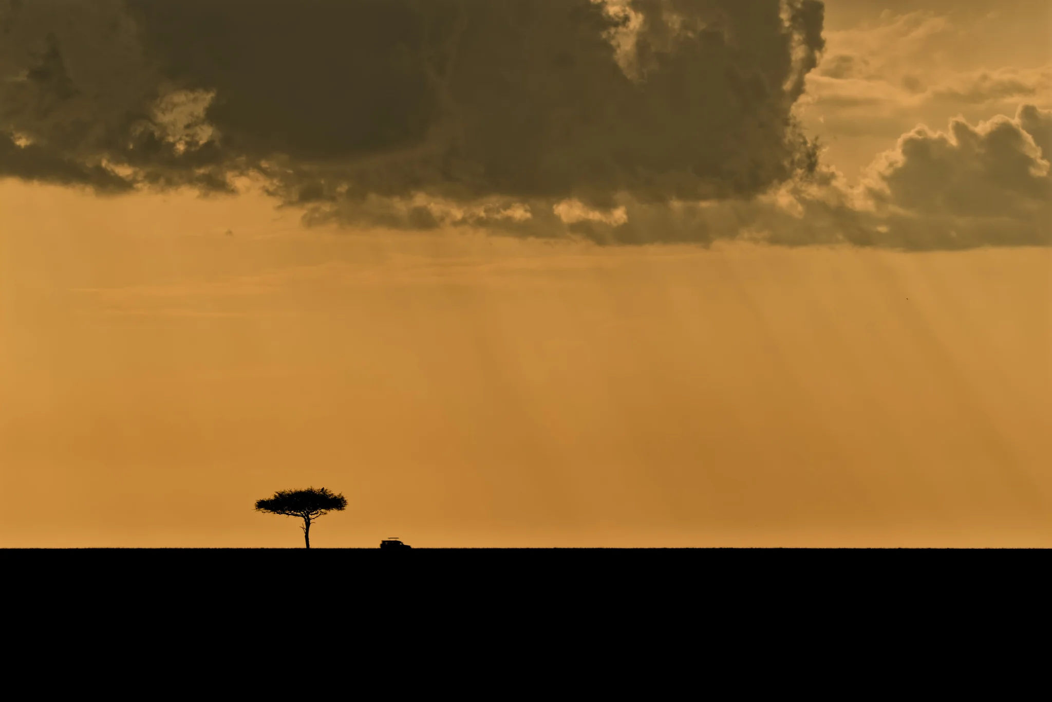 Sunset Over Masai Mara